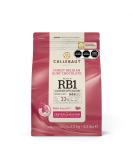 Callebaut Ruby Couverture Chocolate Callets | RB1 Recipe | Crafted from Ruby Cocoa Bean | No Colorants or Fruit Flavorings | 5.5 lb / 2.5 kg - Buy Online on SooperMarket.com
