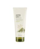 The Face Shop Herb Day 365 Mung Bean & Mugwart Cleansing Foam | 5.7 Fl Oz - Buy Online on SooperMarket.com