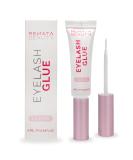 Renata Beauty 24-Hour Transparent Lash Glue for False Eyelash Extensions - Waterproof, Dual-Function Brush Tube - Compatible with Glue Remover - Buy Online on SooperMarket.com