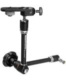 Manfrotto 244 Variable Friction Magic Arm with Camera Bracket - Black - Buy Online on SooperMarket.com