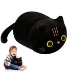 Black Cat Plush Doll 35CM Black Cat Plush Toy Black Cat Gifts For Girls Stuffed Black Cat Animal Plush Toys Black Cat Plush Pillow Super Soft Stuffed Toy Black Cat Gift - Buy Online on SooperMarket.com