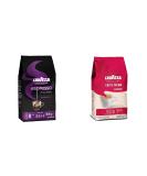 Lavazza Espresso Cremoso 100% Arabica Medium Roast Coffee Beans 1 kg Pack & Caff Crema Classico Coffee Beans Arabica and Robusta Cocoa and Wood Notes Intensity 7/10 Medium Roasting 1 Kg - Buy Online on SooperMarket.com