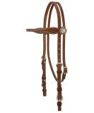 Weaver Leather Stacy Protack Noseband - Brown, Unisex, One Size | Western Equestrian Style - Buy Online on SooperMarket.com