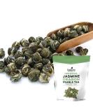 Tealyra - Imperial Jasmine Dragon Pearls - Loose Leaf Green Tea - Jasmine Green Tea with Pleasant Aroma and Tonic Effect - 113g (4-ounce) 4 Ounce (Pack of 1) - Buy Online on SooperMarket.com