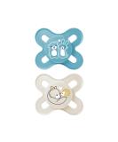 MAM Start Schnuller in the 2 Set Baby Schnuller especially for newborns from sustainable & organic-renewable materials with pacifier box 0-2 months B r / Wolf B r / Wolf 0-2 / Silicone / Day - Buy Online on SooperMarket.com