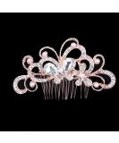 Poznana Starfish Rhinestone Bridal Hair Comb - Wedding Hair Accessories for Brides - Crystal Wedding Hair Pieces - Bridal Flower Hair Comb (Type 3) - Buy Online on SooperMarket.com