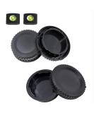 Front Body Cap and Rear Lens Cap Cover for Nikon D7500 D7200 D7100 D7000 D5600 D5300 D5200 D5100 D3500 D3400 D3300 D3200 D3100 D850 D810 D800 D750 D600 D90 D80 More Nikon F Mount DSLR and Lens - Buy Online on SooperMarket.com