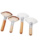 FRCOLOR 4pcs Fluffy Makeup Brushes Set - Soft Short Handle Fan Brushes for Facials & Makeup Tools - Assorted Colors - Buy Online on SooperMarket.com