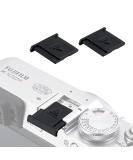 JJC 2 PCS Camera Hot Shoe Cover Cap Protector for Fujifilm Fuji X-E4 X-E3 X-S10 X-T5 X-T4 X-T3 X-T30 II X-T30 X-T20 X-PRO3 X-PRO2 X100V X100S X-T200 X-T100 X-A10 X-A5 X-H1 GFX100 GFX50S & More -Black 2 Pack Black - Buy Online on SooperMarket.com