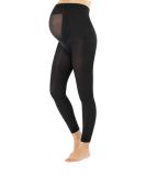 Calzitaly Maternity Footless Tights Black 100 DEN | Made in Italy | Pregnancy Leggings | Size Small - Buy Online on SooperMarket.com