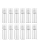 12PCS 15ml/0.5oz Empty Clear Plastic Sample Bottle Travel Container Jar Pot Vial with Flip Lid Perfect for Makeup Emollient Water Shower Gel Emulsion Liquid Comestic Containers (15ml/0.5oz) - Buy Online on SooperMarket.com