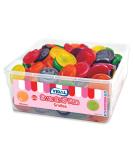 Vidal's 3kg Bulk Bags Tubs Lollipops & Chew Bars Galore: A Sweet Wonderland Awaits! (120 piece tub of Smiles) - Buy Online on SooperMarket.com