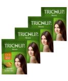 Trichup Pure Natural Herbal Henna Hair Powder (100g x 4) Pack of 4 - Buy Online on SooperMarket.com