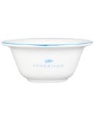 Fendrihan Porcelain Shaving Bowl with Hand-Painted Light Blue Rim - Premium Quality for a Luxurious Shaving Experience | Buy Internationally - Buy Online on SooperMarket.com