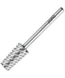 Pana 3/32 Tapered Barrel Carbide Nail Bit for Electric Dremel Drill Machine - Coarse Silver Grit | Manicure, Pedicure, Nail Art Design & Cuticle Care - Buy Online on SooperMarket.com