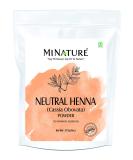 Neutral Henna powder ( CASSIA OBOVATA ) by mi nature | 227 g ( 8 oz) | Adds no colour to hair | hair conditioning | Herbal hair care 8 Ounce (Pack of 1) - Buy Online on SooperMarket.com