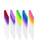 20 Pcs Glass Nail File Bulk with Plastic Sleeve  Crystal Fingernail Files Set  Double Sided Finger Nail Files  Professional Manicure Nail Care  Christmas Stocking Stuffers Gifts for Women Girls Multi-colored - Buy Online on SooperMarket.com