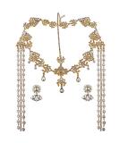 Bridal Headband and Earrings Crystal Jewelry Set for Women - Wedding Tiara Rhinestone Hair Accessories - Buy Online on SooperMarket.com