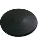 1kg Black Rubber Discus for Practice - Durable and High Quality - Buy Online on SooperMarket.com