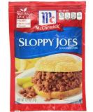 McCormick Sloppy Joes Seasoning Mix 1.31 Oz - Pack of 6 - Buy Online on SooperMarket.com