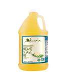 Kevala Organic Extra Virgin Sesame Oil 1/2 Gallon (64 fl oz) - Pure & Cold-Pressed - Buy Online on SooperMarket.com