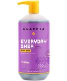 Alaffia Everyday Shea Body Wash - Lavender for Dry Skin, 32 fl oz (950 ml) - Buy Online on SooperMarket.com