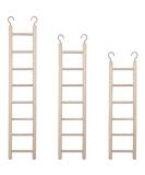 3pcs Natural Wooden Bird Ladder for Parrots, Parakeets, Cockatiels - 6 Step, 7 Step, 8 Step Climbing Accessories - Buy Online on SooperMarket.com