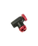 SILCA EOLO IV Co2 Regulator | Compact Turn Screw Valve | Presta & Schrader Compatible | Red/Black - Buy Online on SooperMarket.com