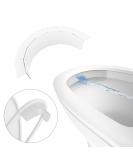 5 Pack Pee Guard for Toilet Seat, Potty Training Toilet Pee Splash Guard for Kids and Adults, Transparent Pee Guards, Upgrad Super Stickiness - Buy Online on SooperMarket.com