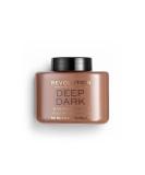 Makeup Revolution Loose Baking Powder  Make Up Setting Powder  Provides Long-lasting Coverage  Reduces Shine  For Dark and Deep Skin Tones  Deep Dark  32g - Buy Online on SooperMarket.com