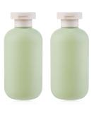 WLLHYF Squeeze Bottles 2 Pack 200 ML Refillable Plastic Travel Containers Empty Bottles With Disc Top Flip Cap Travel Accessories for Shampoo Creams Lotion Conditioner 200ML Green - Buy Online on SooperMarket.com