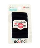 Scunci Effortless Beauty Small No-damage Elastics Black 2mm 102-Count - Buy Online on SooperMarket.com