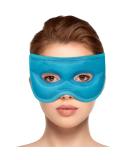 NEWGO Reusable Hot/Cold Eye Mask for Puffy Eyes - Cooling Therapy for Migraine, Dark Circles, Dry Eyes - Sinus Pain Relief - Light Blue - Buy Online on SooperMarket.com