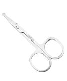 Bartscher Men's Nasal & Ear Hair Scissors - Rounded Tip Stainless Steel Grooming Tool - Buy Online on SooperMarket.com
