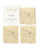 3x Natural Chamomile Soap - 100% Organic Handmade Shower Soap Certified & Safe for All Skin Types - Buy Now! - Buy Online on SooperMarket.com