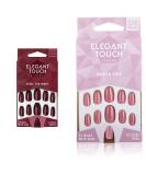 Elegant Touch Colour False Nails Steel the Night Oval Shape (previously known as After Dark) 24 Nails with Glue included & Colour Nails - Power Trip - Shimmer Dusky Rose - Oval Shape Variety Pack + Shimmer Dusky Rose - Buy Online on SooperMarket.com