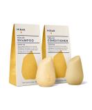 HiBAR Shampoo and Conditioner Bar Set  All Natural Hair Care  Plastic Free  Travel Size  Color Safe  Eco Friendly  Solid Sustainable Bars  Zero Waste (Soothe) - Buy Online on SooperMarket.com