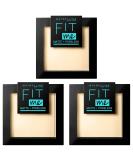 Buy Maybelline Fit Me Matte & Poreless Powder 115 Ivory - 9g (Pack of 3) | International Shipping Available - Buy Online on SooperMarket.com