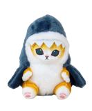 DEYROS Cute Shark Cat Fried Shrimp Cat Plush Doll Pendant Doll Beautiful Room Car Bag Decoration Pendant Opening 13cm (A) - Buy Online on SooperMarket.com