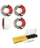 Spitfire Skateboard Wheels | Bighead White 99A 52mm | Hybrid Ceramic Bearings | 99A - Buy Online on SooperMarket.com