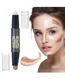 2-in-1 Contouring Pencil & Concealer - Versatile Makeup Highlighter for All Skin Types | International Shipping Available - Buy Online on SooperMarket.com
