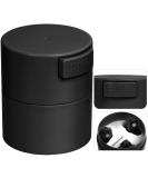 Buqikma Eyelash Glue Storage Tank, Eyelash Extension Glue Jar Storage Tank with Bottom Sealed Adhesive Stand Activated Storage for Eyelash Extension (Black) - Buy Online on SooperMarket.com