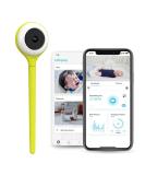 Lollipop Baby Monitor (Pistachio) - with Contactless Breathing Monitoring (No Extra Sensor Required Subscription Service) Sleep Tracking and True Crying Detection Smart AI WiFi Baby Camera - Buy Online on SooperMarket.com