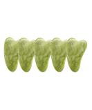 WEISIPU 5-Piece Jade Gua Sha Facial Massage Set | Natural Scraping Tool for Skin Care & Relaxation - Ideal for All Skin Types - Buy Online on SooperMarket.com