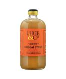 Liber & Co. Almond Orgeat Syrup (17 oz) Made with Whole, Roasted Almonds 17 Fl Oz (Pack of 1) - Buy Online on SooperMarket.com