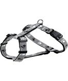Trixie Silver reflect dishes size M - L: chest circumference 50 75 cm/25 mm in black/silver gray - reflective dog harness with continuously adjustable elements for medium -sized dogs 12233 gray m (50 75 cm/25 mm) - Buy Online on SooperMarket.com