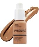 Aquapurity Phoera Full Coverage Foundation 107 Honey 30ml - Oil Control Concealer, Soft Matte Finish, Long Lasting Formula - Flawless Cream Smoothness - Buy Online on SooperMarket.com