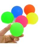 3X Flummi Large Rubber Ball Neon XL approx. 60mm Springball Colorful Party Favors Children - Buy Online on SooperMarket.com