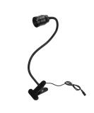 Eyelash Extensions UV Lamp - Gooseneck Clip-On Curing Light with Foot Pedal Control | International Shipping Available - Buy Online on SooperMarket.com