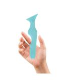 SHANPIN 5 in 1 Silicone Eye Makeup Tool - Reusable Eyeliner Stencils & Winged Eyeliner Aid in Blue - Buy Online on SooperMarket.com